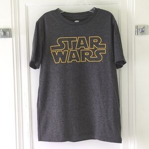 Star Wars t-shirt size L (10-12) in dark heather gray